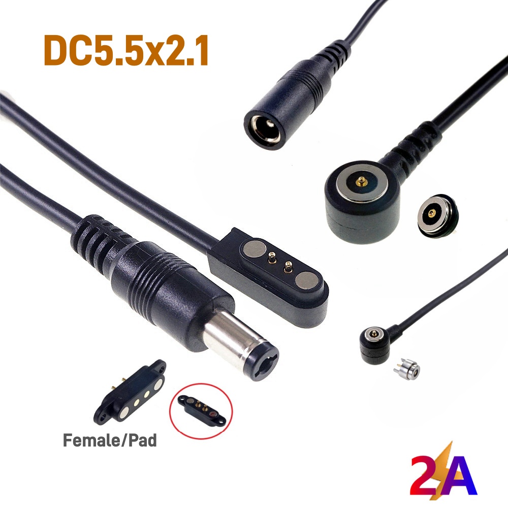 Magnetic 5.5mm X 2.1mm DC Powe - Smart Power Strip recension och pris