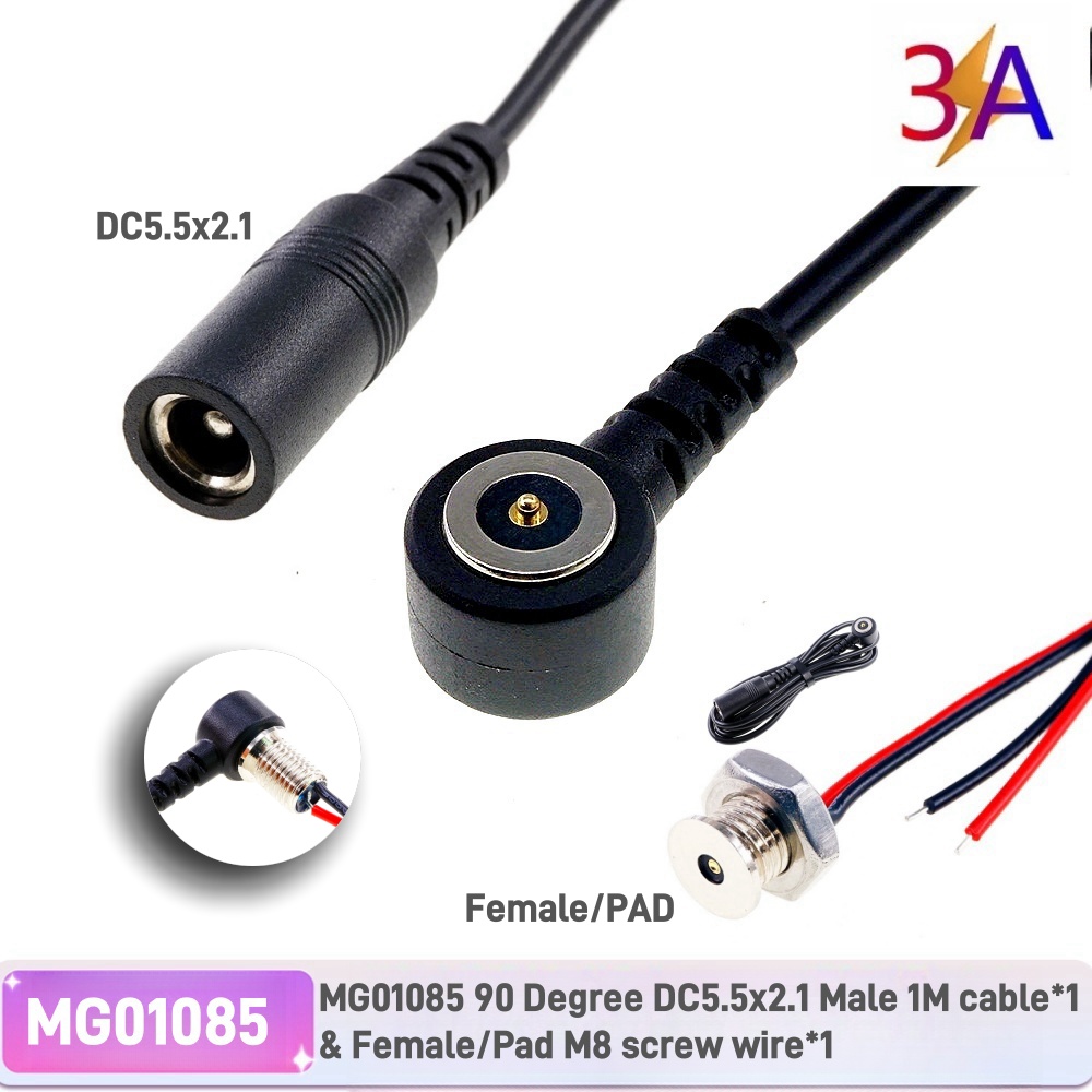 Magnetic 5.5mm X 2.1mm DC Powe - Smart Power Strip recension och pris