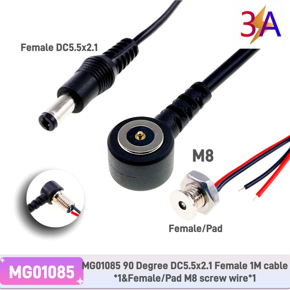 Magnetic 5.5mm X 2.1mm DC Powe - Smart Power Strip recension och pris