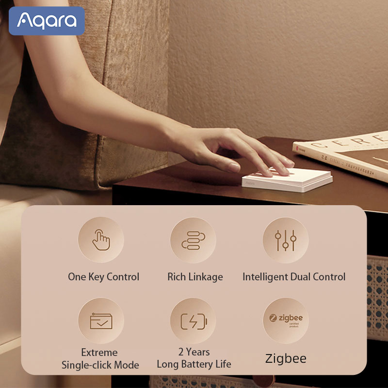 Original Aqara Wall Switch E1  - Smart Home Os recension och pris