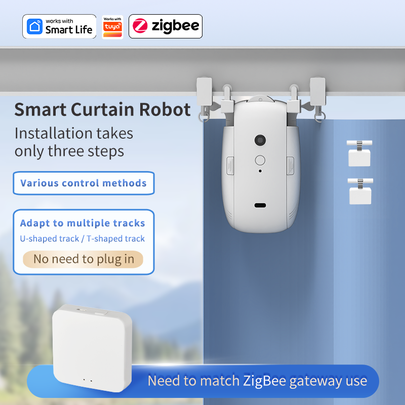 Zigbee Smart Curtain Driver Ro - Smart Home Appliances recension och pris