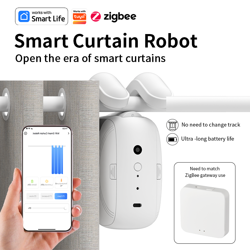 Zigbee Smart Curtain Driver Ro - Smart Home Appliances recension och pris
