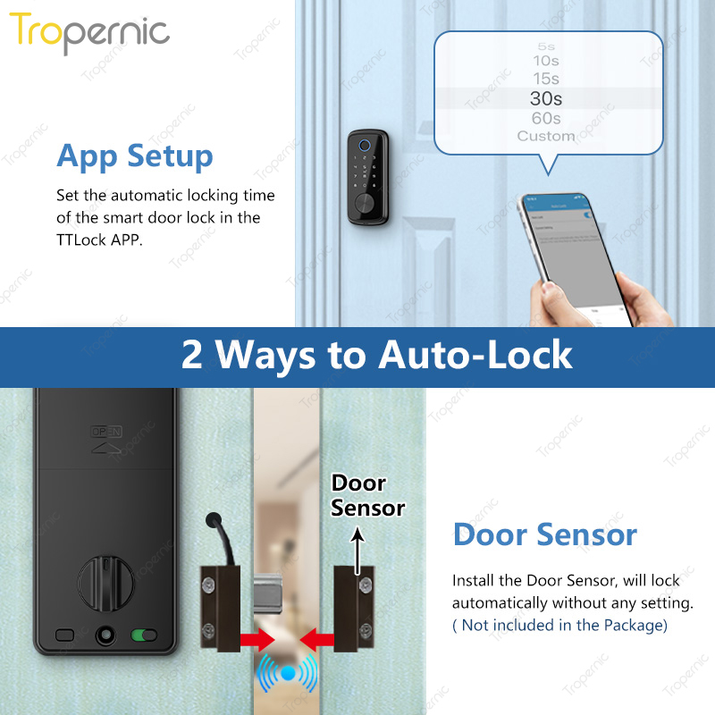 Tuya Zigbee Door Deadbolt Lock - Smart Home Lock recension och pris