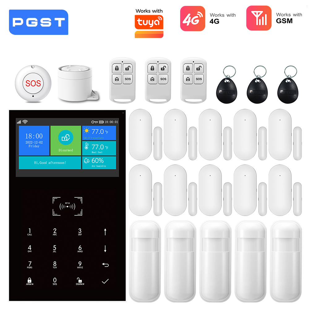 4G GSM WiFi Alarm System Work  - Smart Home Vimar recension och pris