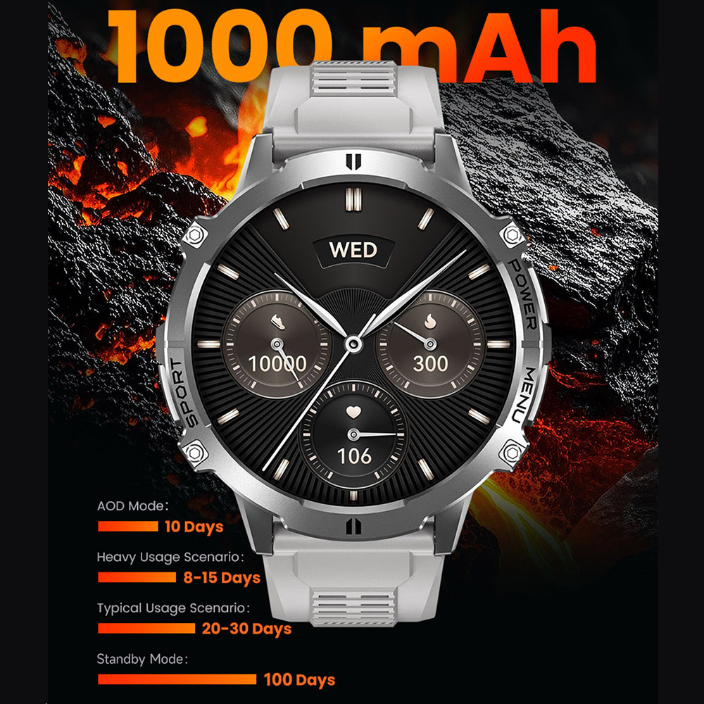 Mens Military T REX 3 Smartwat - Smart Home Os recension och pris