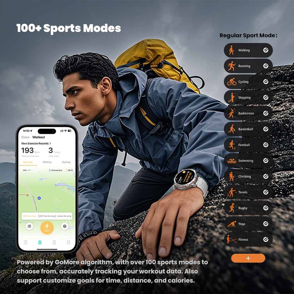 Mens Military T REX 3 Smartwat - Smart Home Os recension och pris