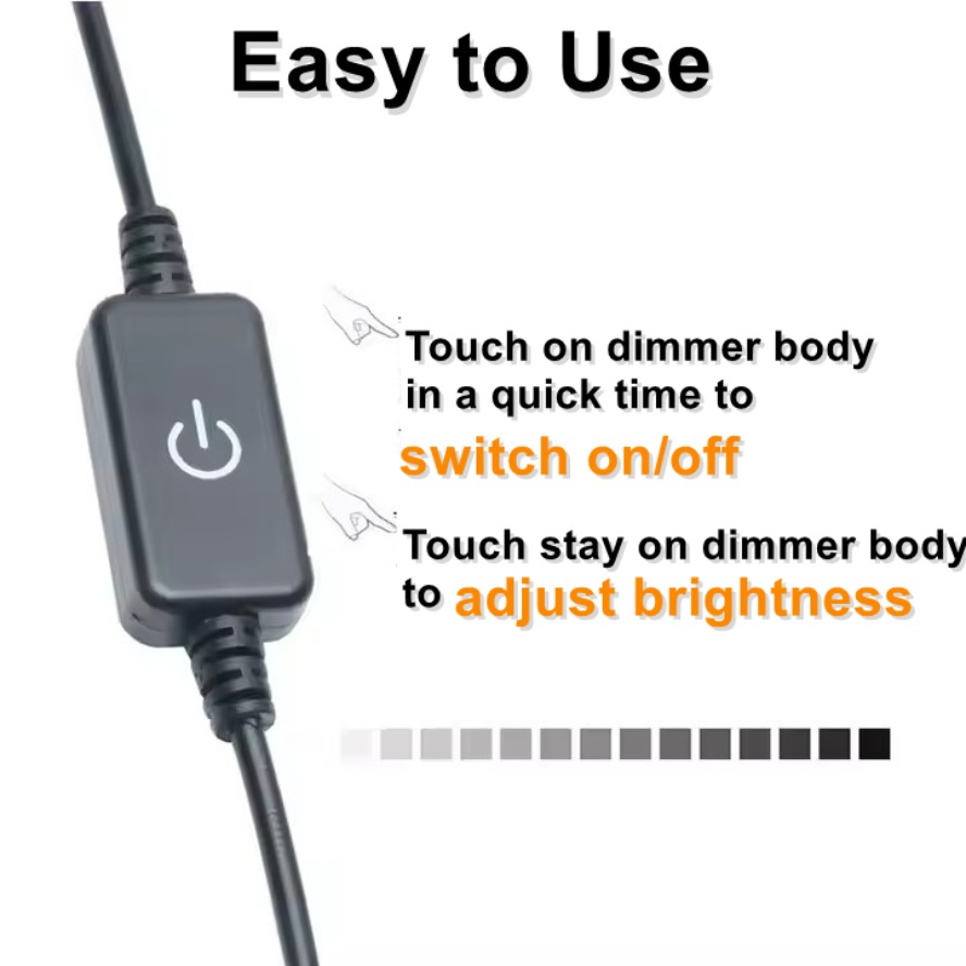 Knob Touch Dimming Switch USB  - Smart Power Strip recension och pris