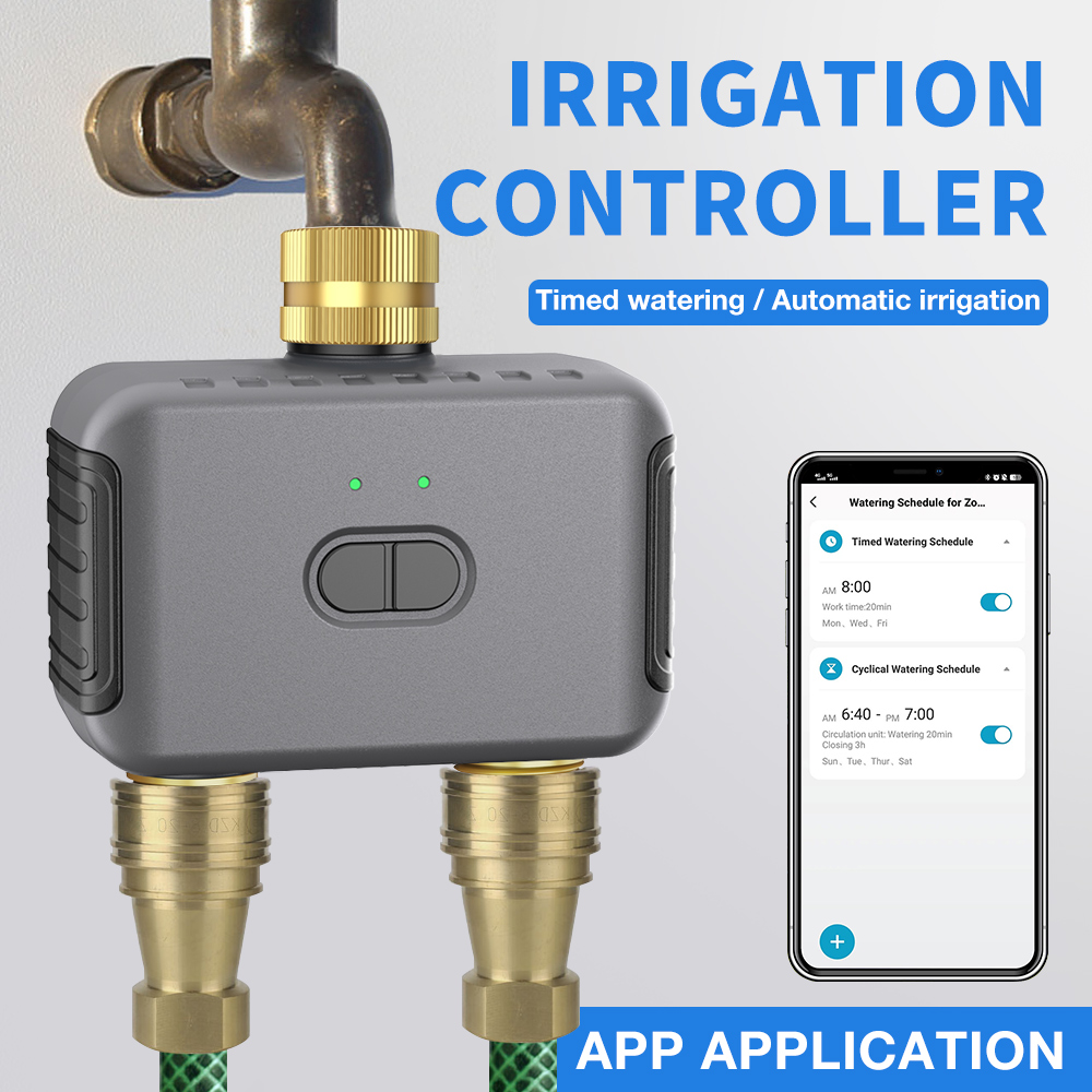 Tuya 2 Zone Watering Timer Gar - Smart Home Appliances recension och pris