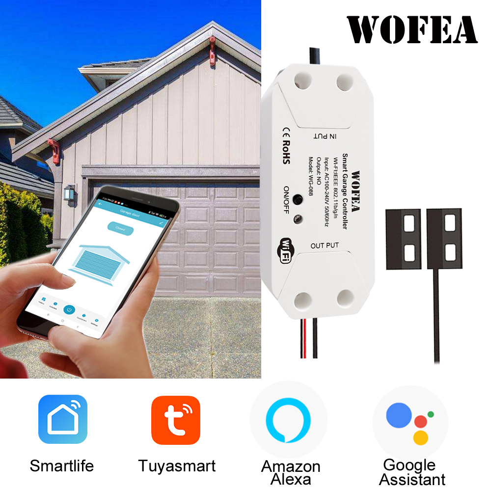 Wofea Tuya Smart WIFI 2.4G Gar - Smart Home Vimar recension och pris